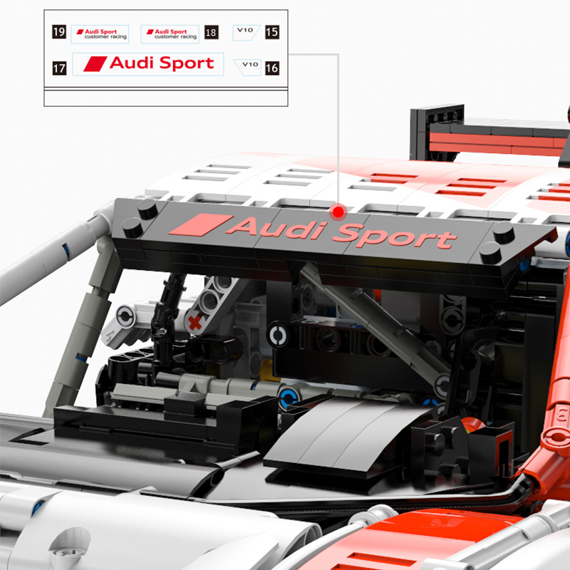 Remote Controlled Audi R8 LMS GT3 3300pcs mySite