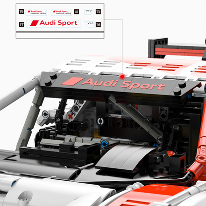 Remote Controlled Audi R8 LMS GT3 3300pcs mySite