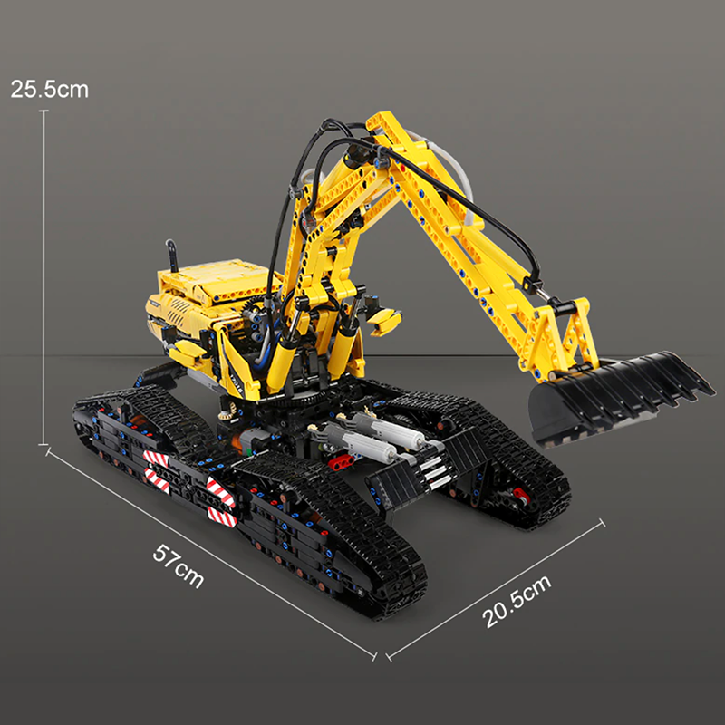 Remote Controlled Morphing Excavator 2236pcs mySite