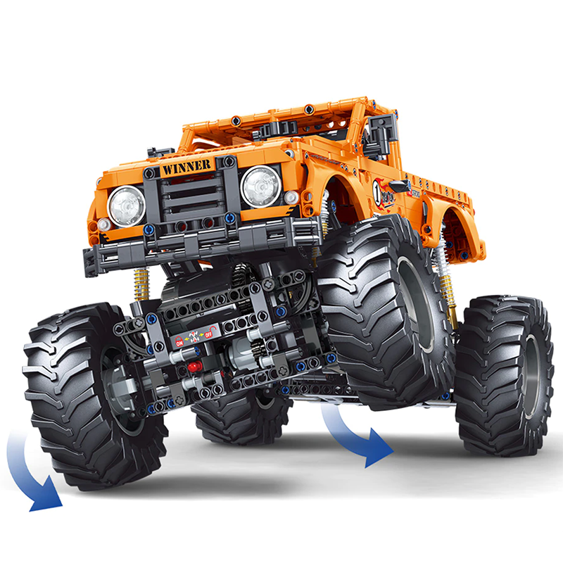 Remote Controlled Monster Truck 1492pcs mySite