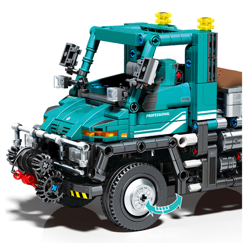 Remote Controlled Logging Unimog 909pcs mySite