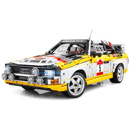 Audi Rally Quattro S1 Group B 1984 | 1:8 Scale 3886 pcs - RBrickstem®