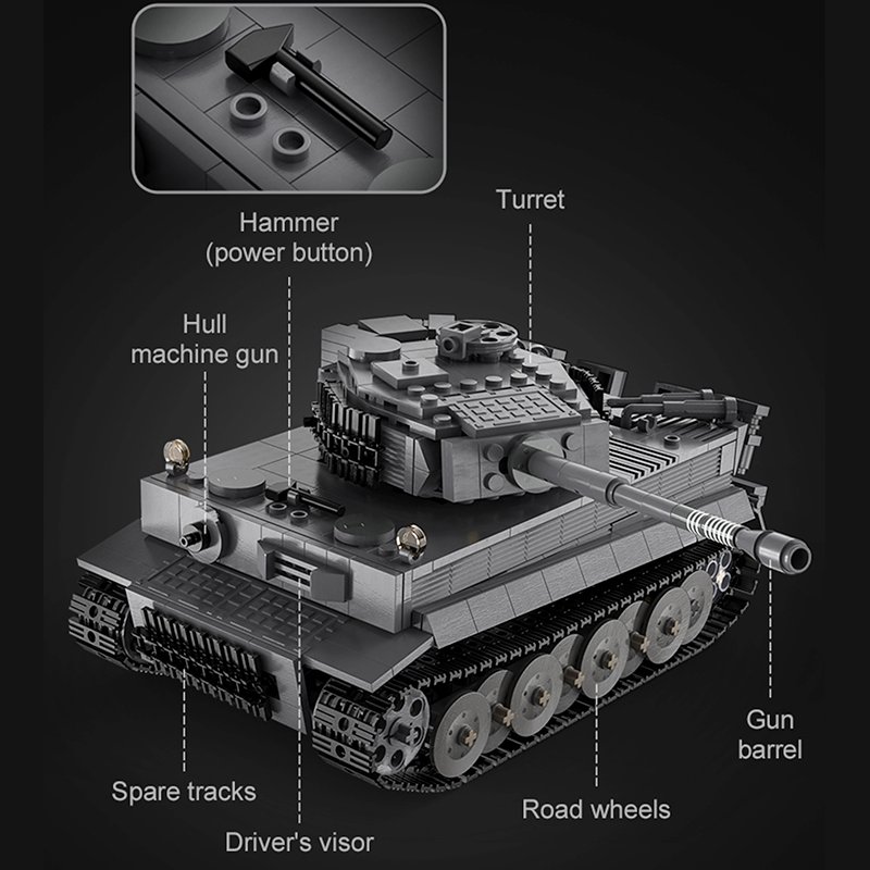 Remote Controlled Tank 925pcs mySite