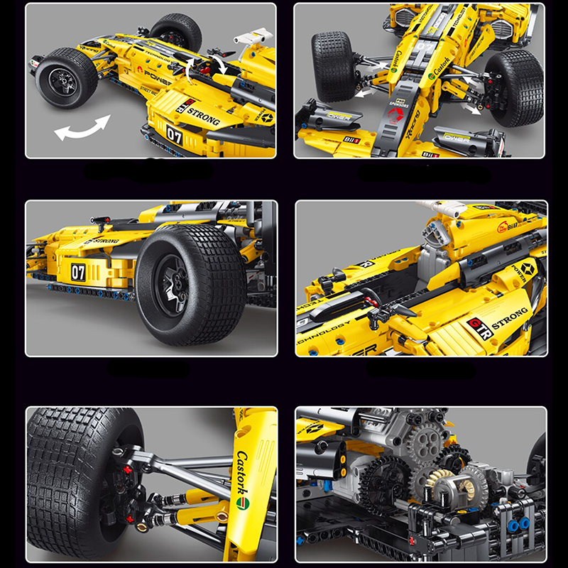 Remote Controlled Single Seater Race Car 1681pcs mySite