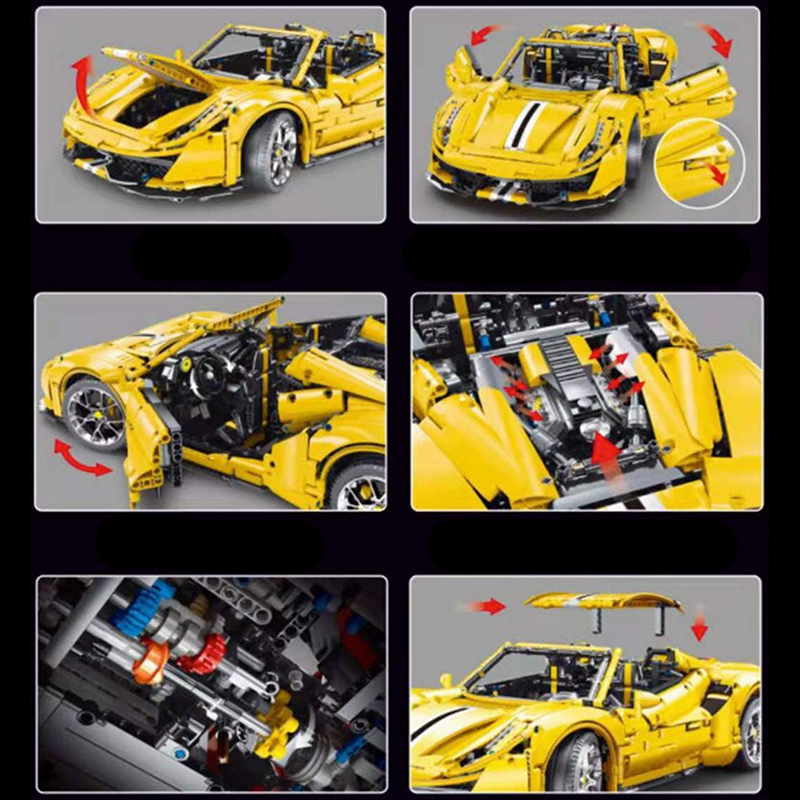 Remote Controlled Convertible Italian Supercar 3607pcs mySite