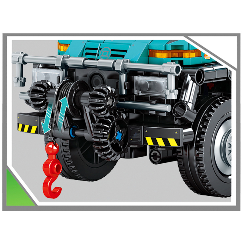 Remote Controlled Logging Unimog 909pcs mySite