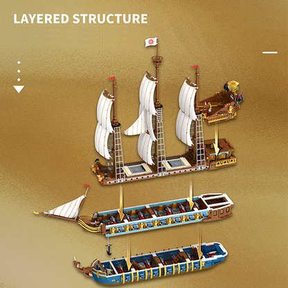 Leader of the Royal Fleet 3162pcs mySite