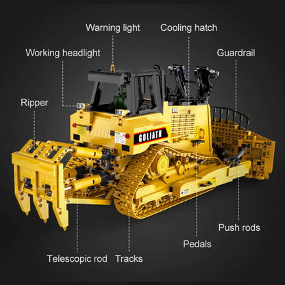 Remote Controlled Goliath Bulldozer 2825pcs mySite