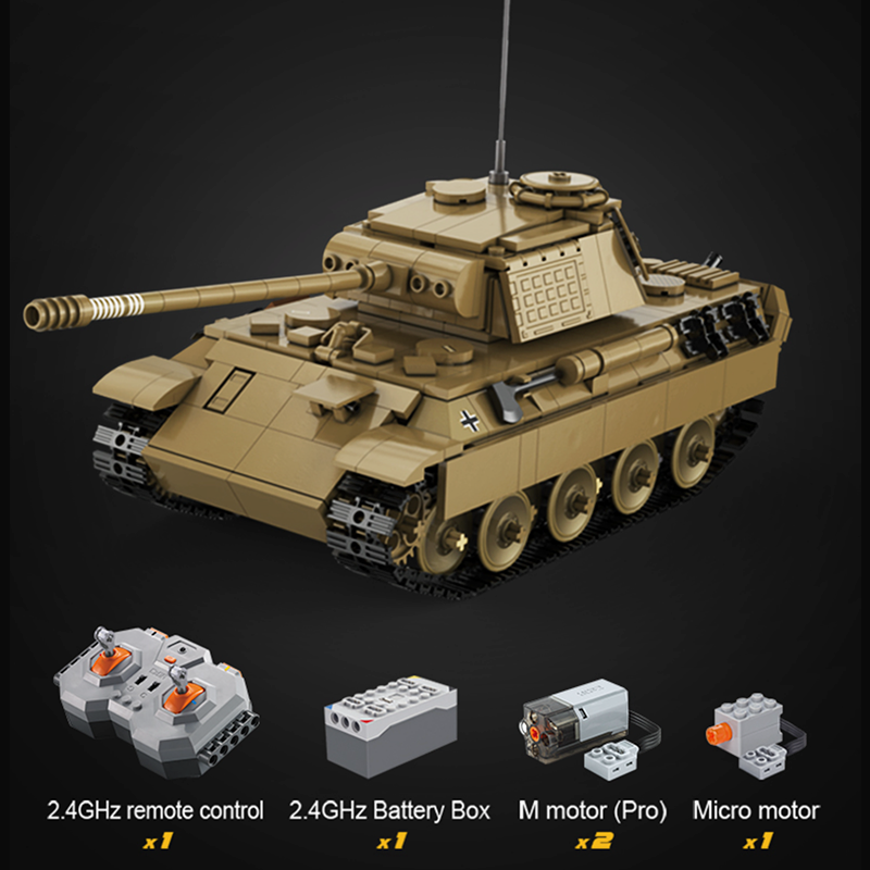 Remote Controlled Panther Tank 906pcs mySite