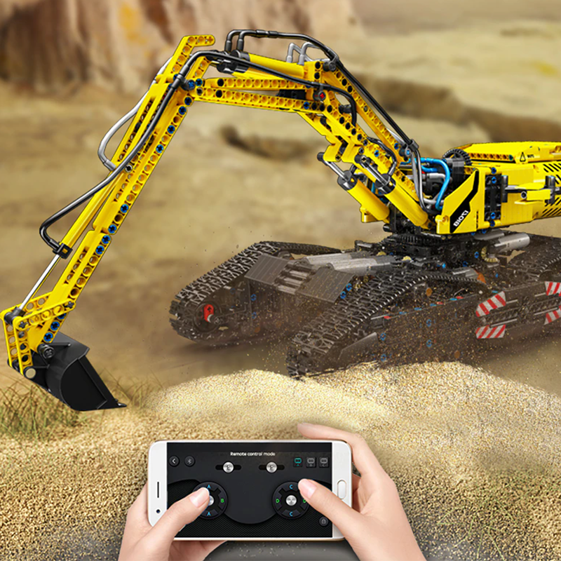 Remote Controlled Morphing Excavator 2236pcs mySite