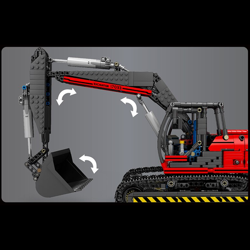 Remote Controlled Excavator 1827pcs mySite