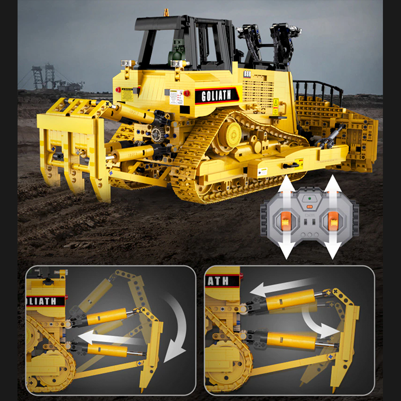 Remote Controlled Goliath Bulldozer 2825pcs mySite