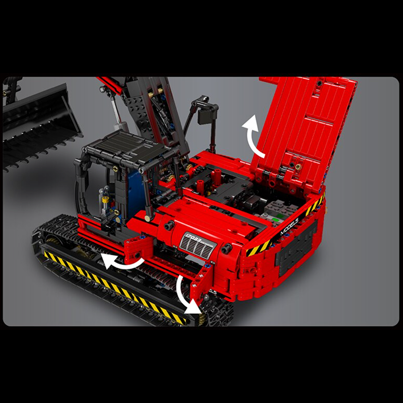 Remote Controlled Excavator 1827pcs mySite