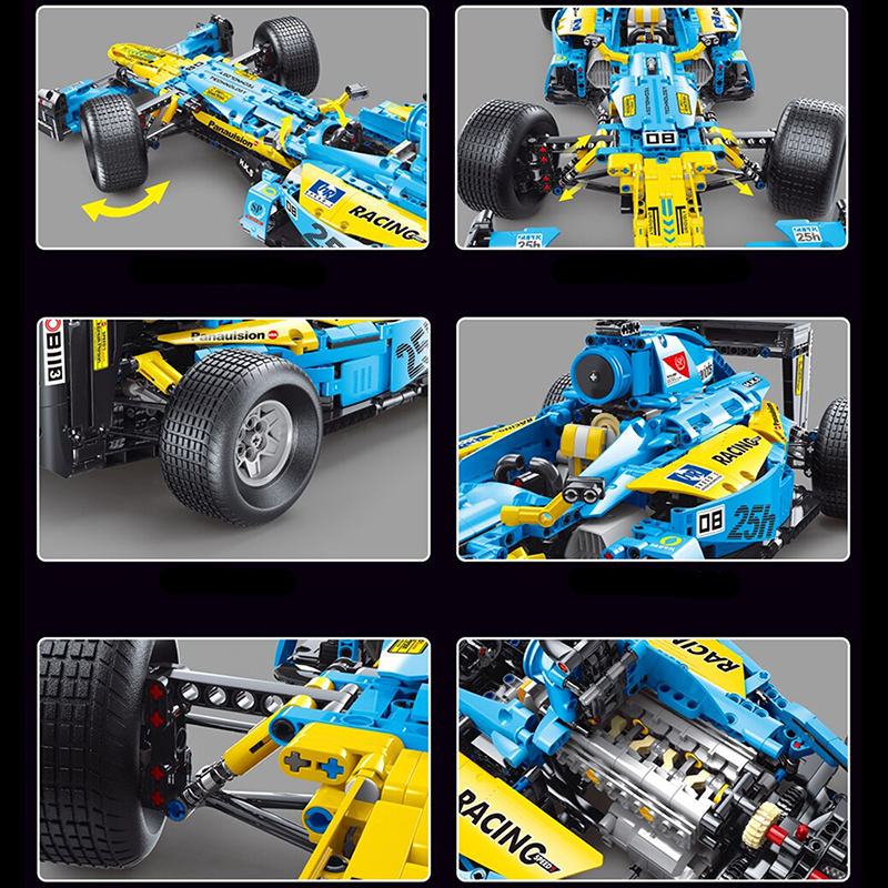 Remote Controlled Single Seater Race Car 1697pcs mySite