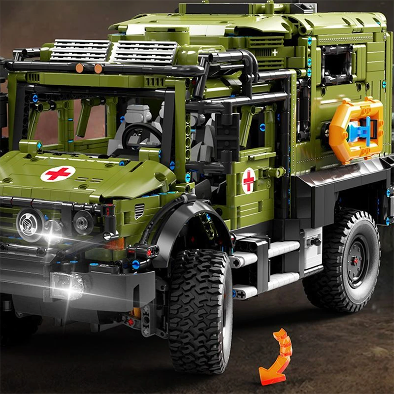 Armoured Military Ambulance 3849pcs mySite