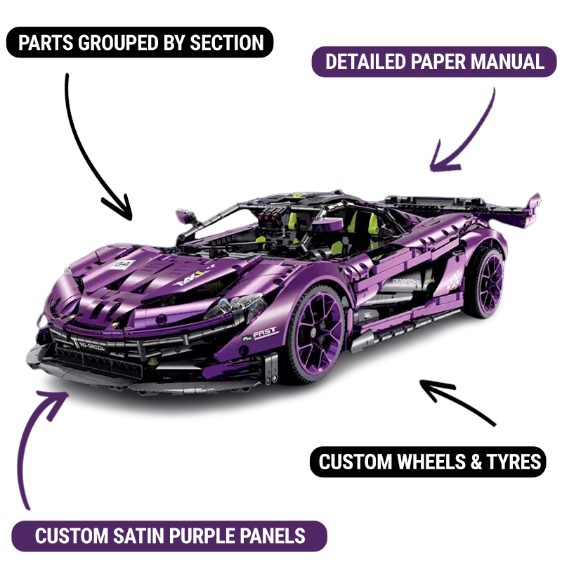 The Ultimate Satin Purple Widowmaker 3567pcs mySite