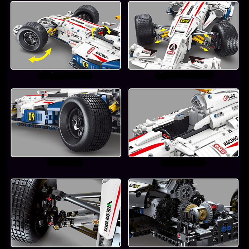 Remote Controlled Single Seater Race Car 1680pcs mySite