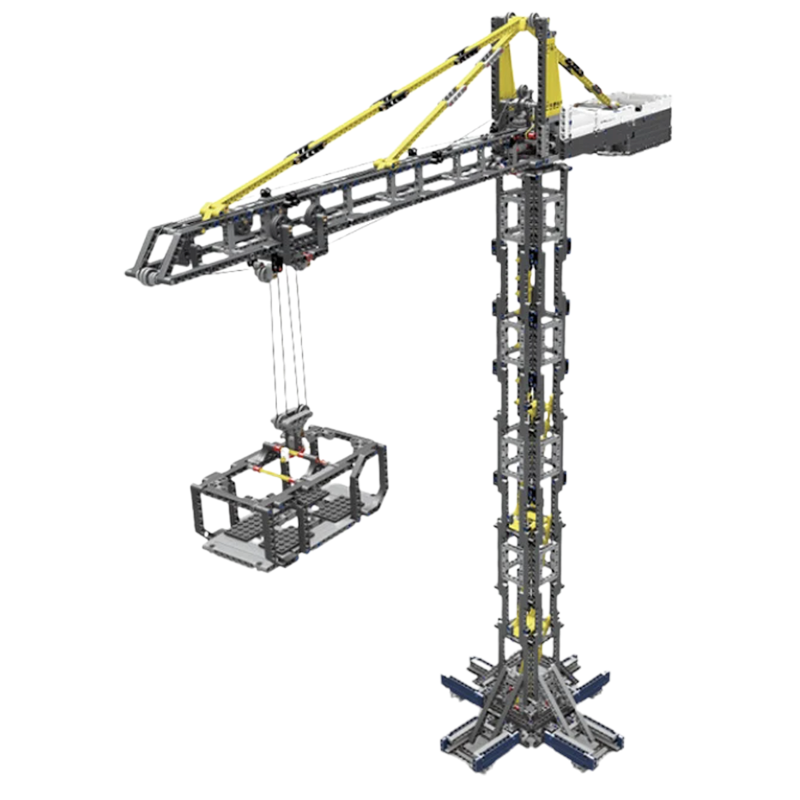 Remote Controlled 98cm Tower Crane 1796pcs mySite