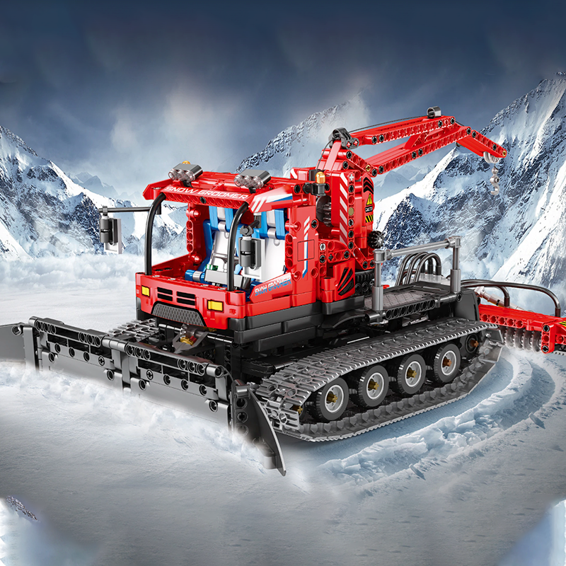 Remote Controlled Snow Groomer 1099pcs mySite