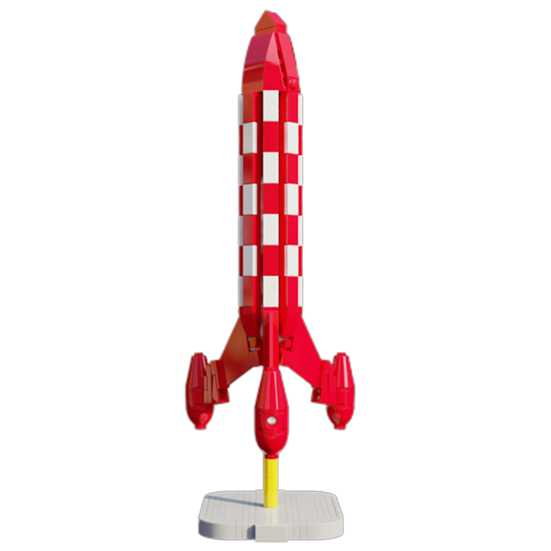 Red Moon Rocket 278pcs mySite