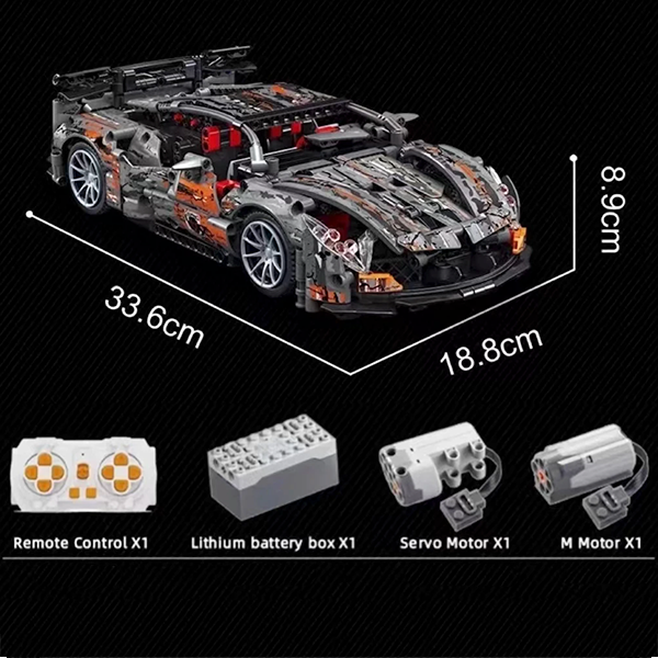 Remote Controlled British Hypercar 1142pcs mySite