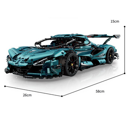 Satin Blue Intense Emotion Hypercar 3467pcs mySite