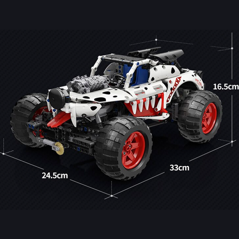 Dalmatian Monster Truck 986pcs mySite