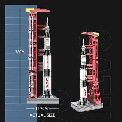 Apollo Rocket & Launch Pad 425pcs mySite