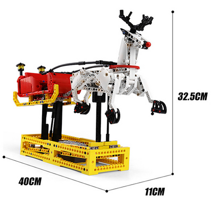 Motorised Sleigh & Reindeer 787pcs mySite