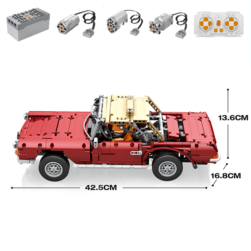 Remote Controlled Classic German Convertible 1577pcs mySite