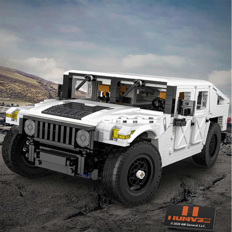 Remote Controlled H1 Humvee 1380pcs mySite