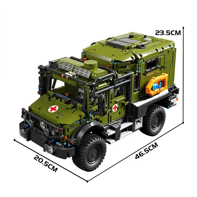 Armoured Military Ambulance 3849pcs mySite