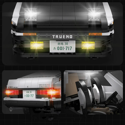 Remote Controlled Initial D AE86 1233pcs mySite