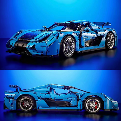 Electric Blue Swedish Hypercar 4401pcs mySite