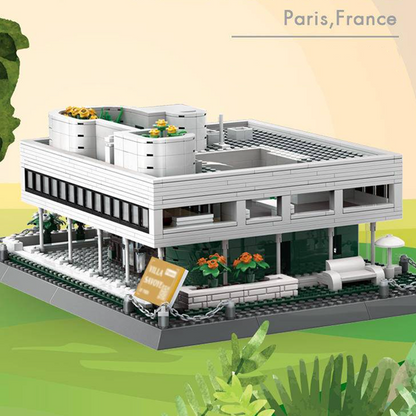 Villa Savoye, Paris 1225pcs mySite