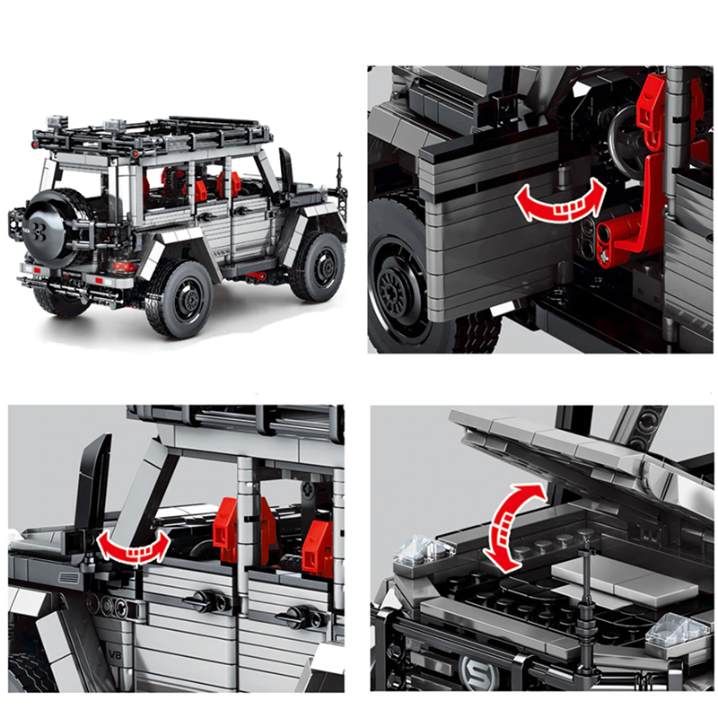 Remote Controlled 4x4 1852pcs mySite