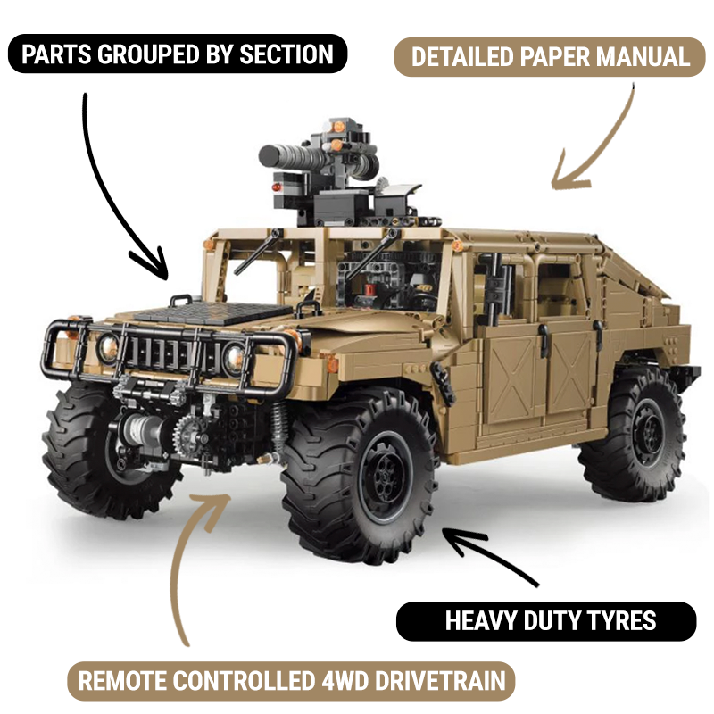 Remote Controlled Humvee 3934pcs mySite