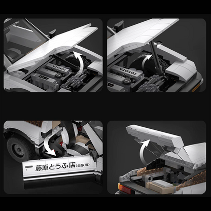 Remote Controlled Initial D AE86 1233pcs mySite