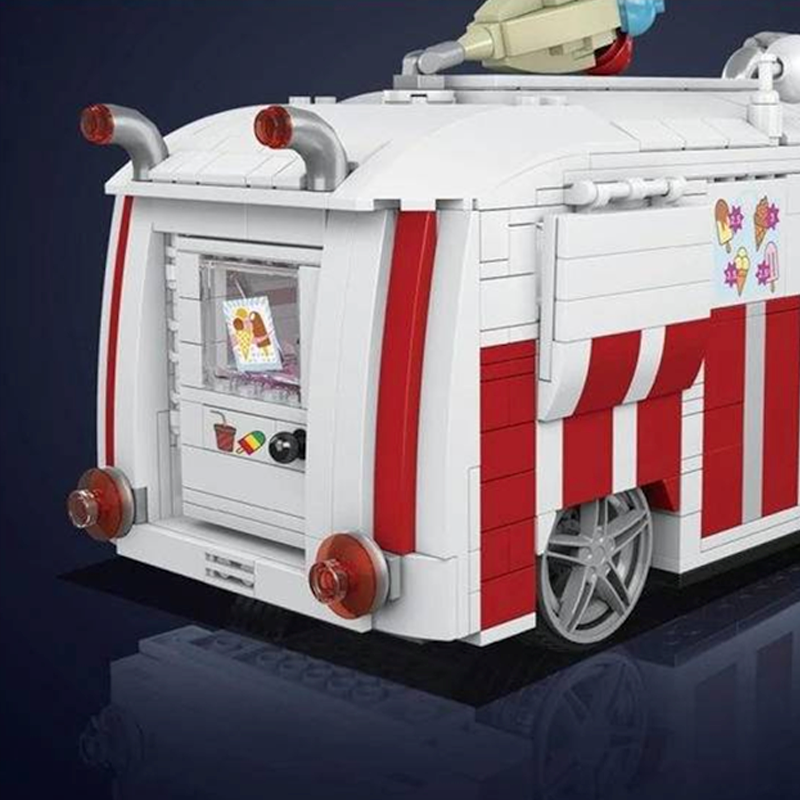 Tuned Ice Cream Truck 1077pcs mySite