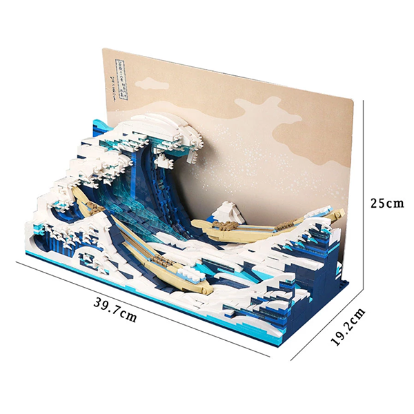 The Great Wave off Kanagawa 1829pcs mySite