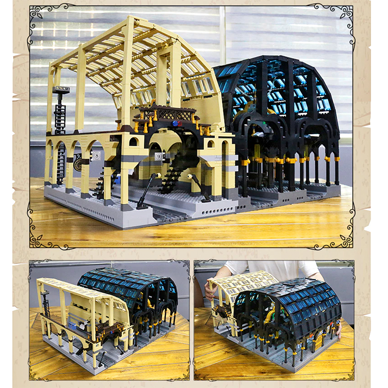 Dual Train Station 3317pcs mySite