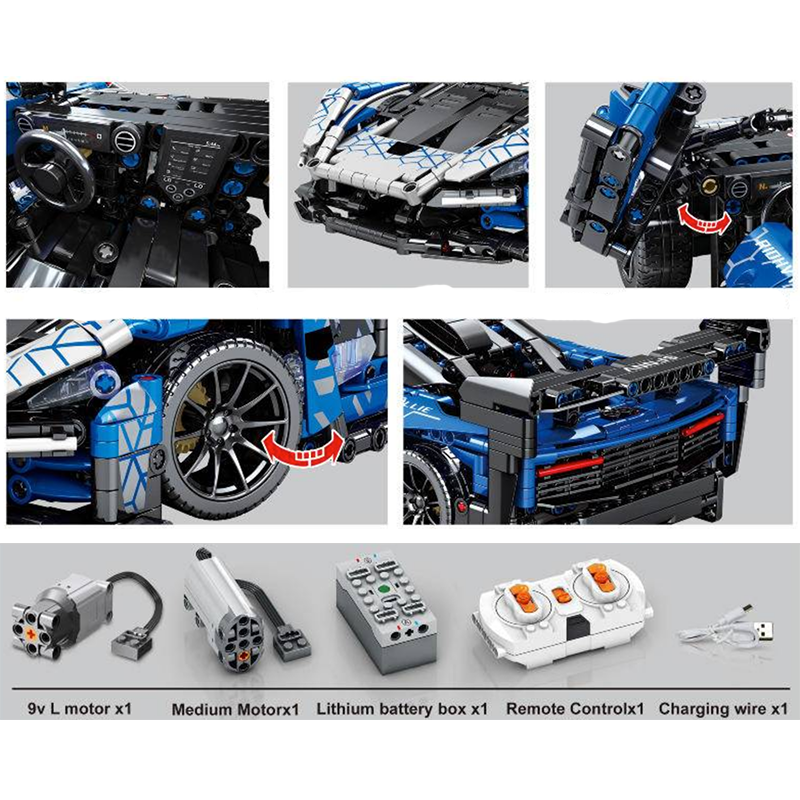 Remote Controlled British Hypercar 1404pcs mySite