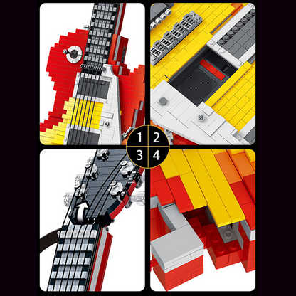 1:1 Scale Electric Guitar 2501pcs mySite