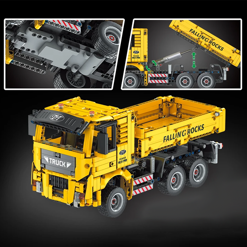 Remote Controlled Dump Truck 1011pcs mySite