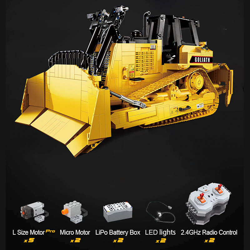 Remote Controlled Goliath Bulldozer 2825pcs mySite