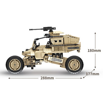 Remote Controlled Army Buggy 1181pcs mySite