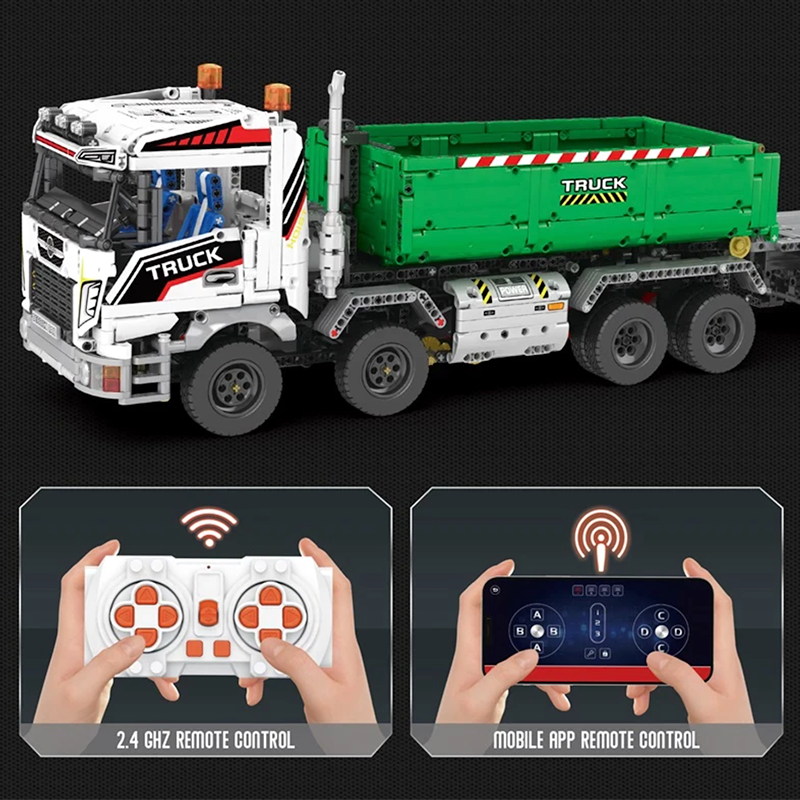 Remote Controlled Skip & Tow Truck 2949pcs mySite