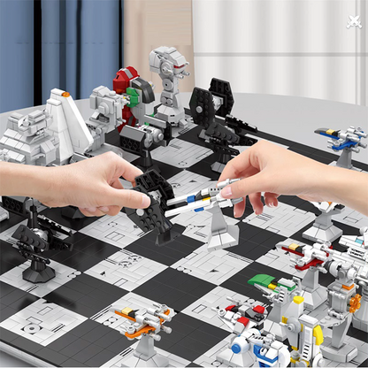 Collector's Edition Galactic Chess Set 3800pcs mySite