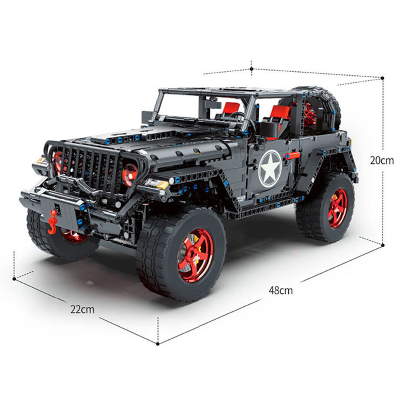 Custom Army Off Roader 2271pcs mySite