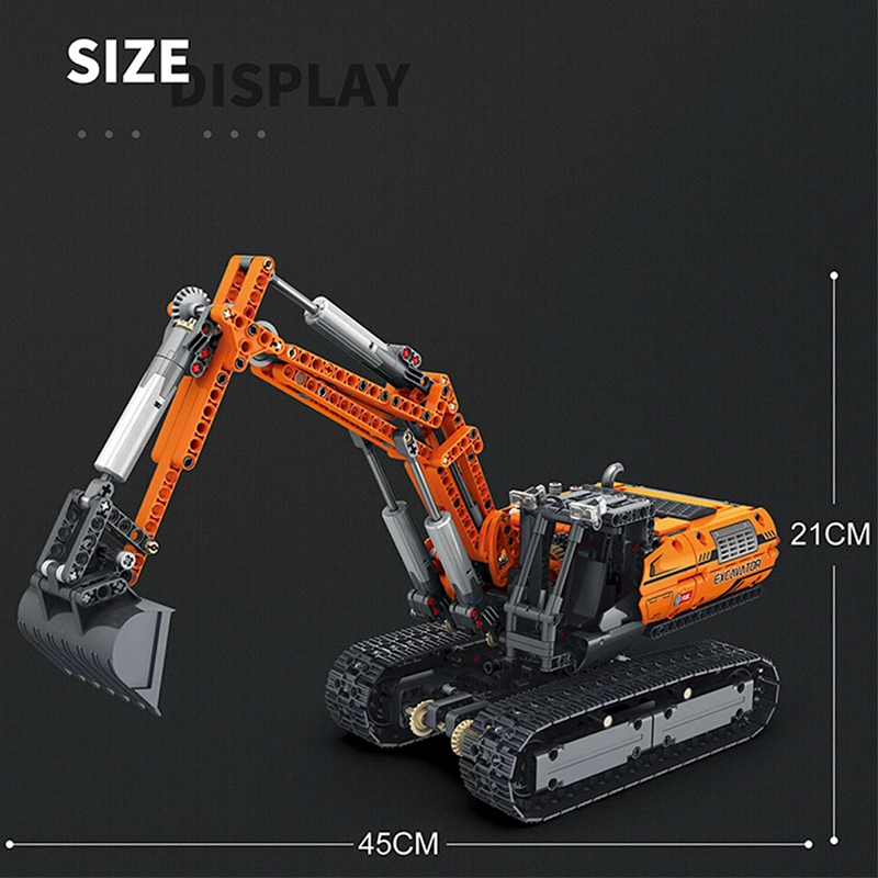 Remote Controlled Excavator 1105pcs mySite